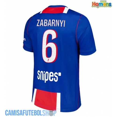 Camisa de time de futebol Paris Saint-Germain Ilya Zabarnyi #6 Replicas 1º Equipamento 2026-27 Manga Curta